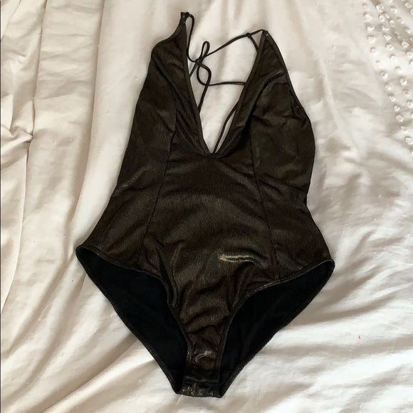 Black and ✨ Bodysuit - Picture 2 of 4